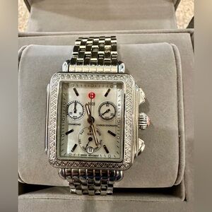 Michele Watch with Diamond Bezel